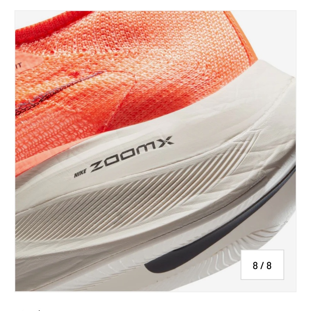 Nike Air Zoom Alphafly Next Bright Orange Sneakers - Picture 4 of 11